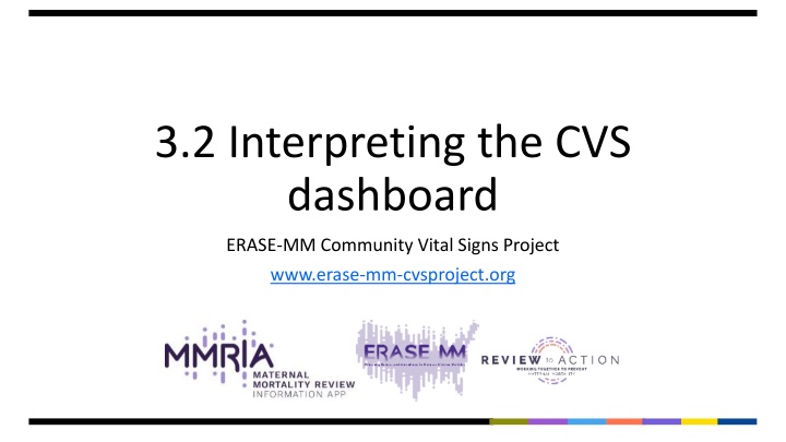 Community Vital Signs Dashboard - A Guide to Health Equity Analysis