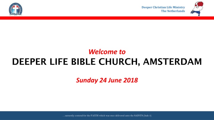 Investing for Eternity: Deeper Christian Life Ministry in the Netherlands