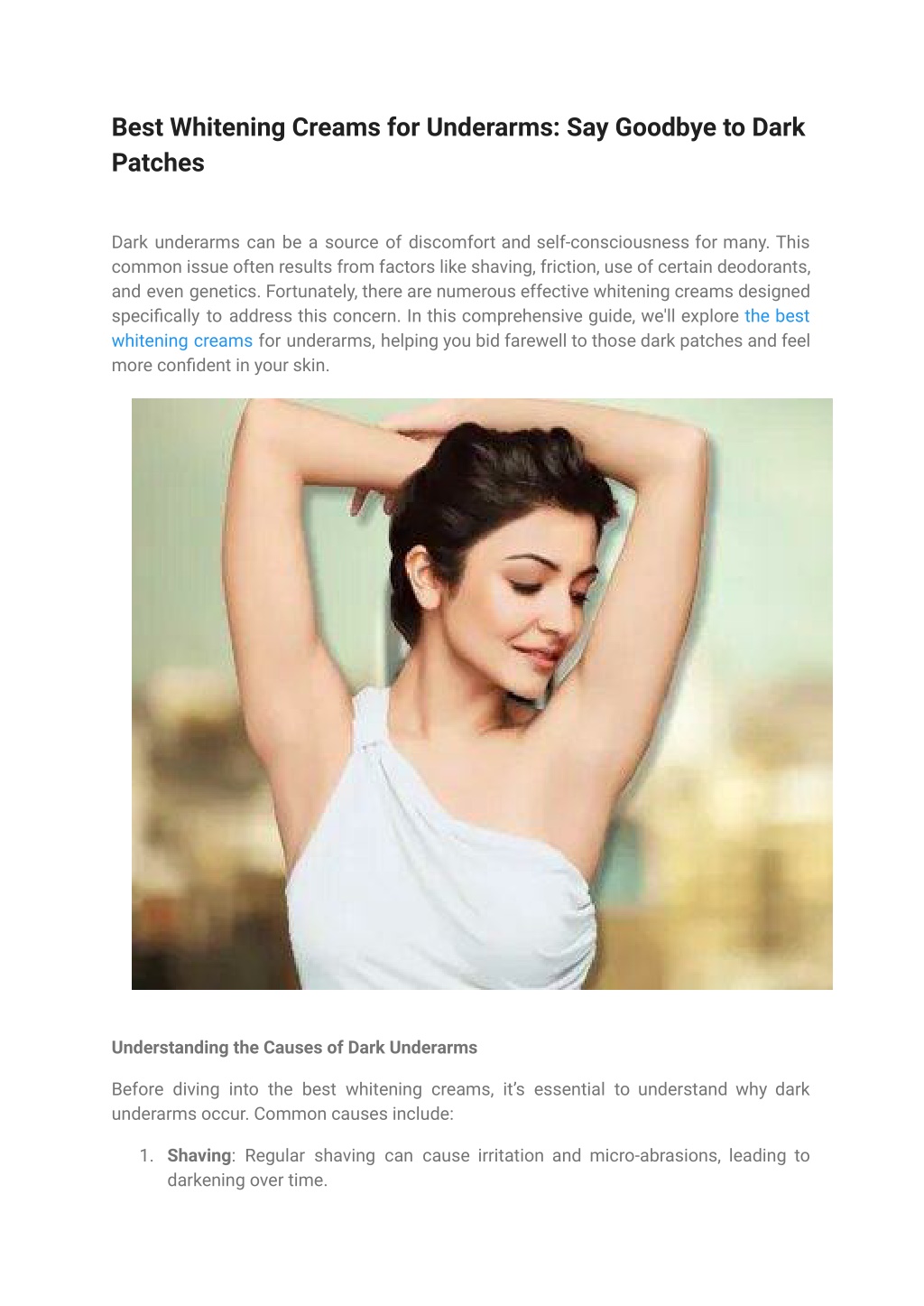 best whitening creams for underarms say goodbye l.w