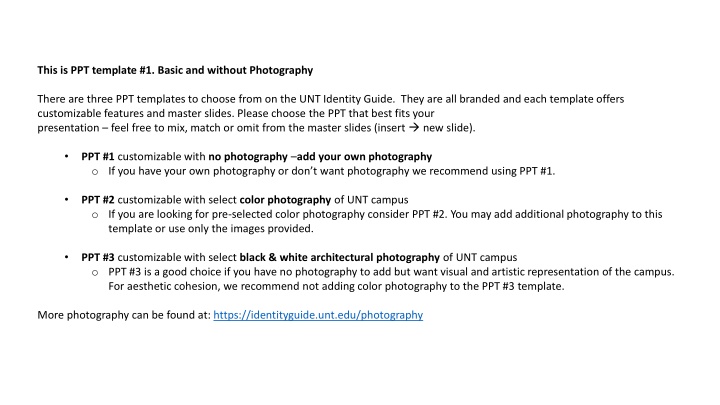 Choose the Perfect PPT Template for Your Presentation Needs