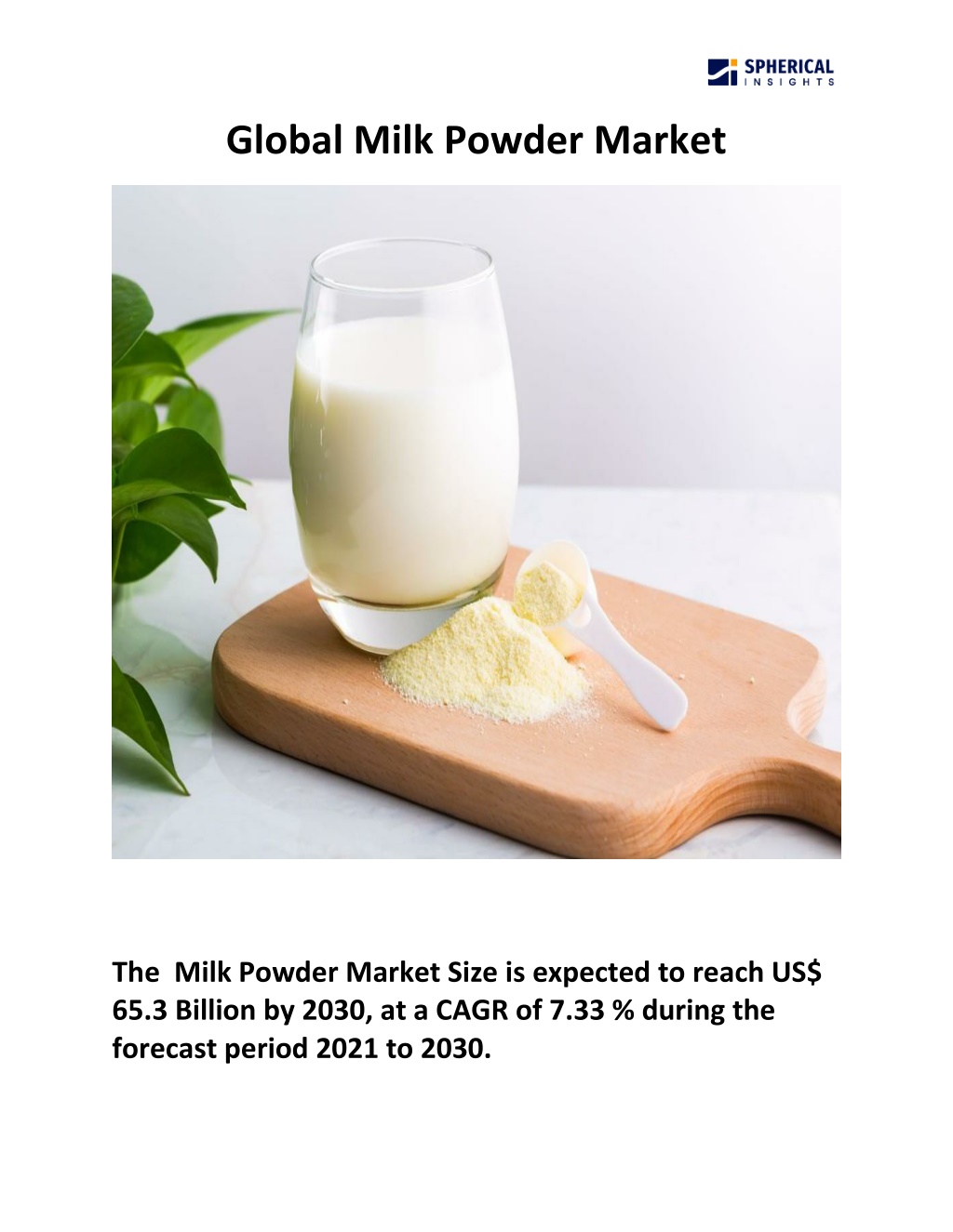 global milk powder market l.w