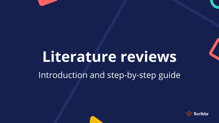 Ultimate Guide to Conducting a Literature Review: Step-by-Step Approach