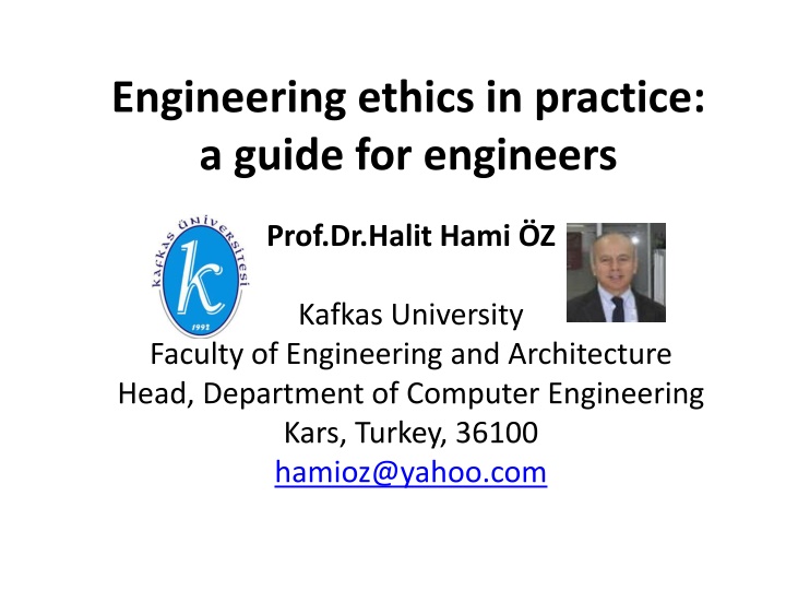 Ethics in Engineering Practice