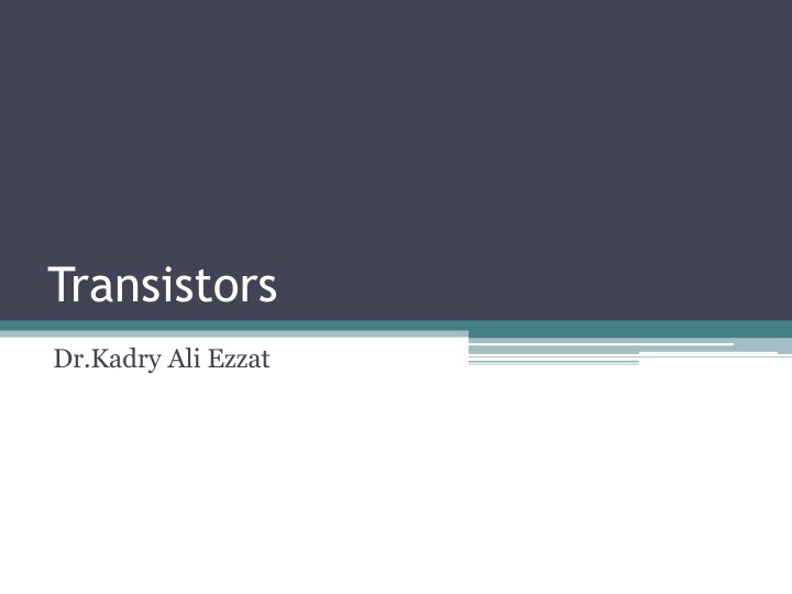 Bipolar Transistor Configurations for Electronic Circuits
