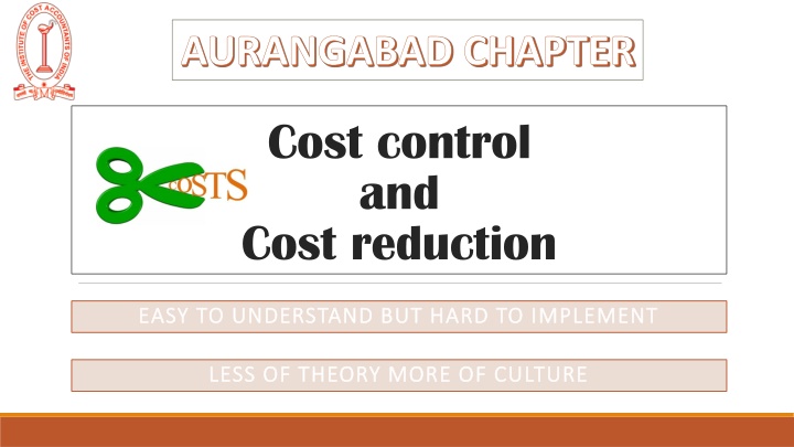 Cost Control and Cost Reduction Strategies in Business: Understanding Implementation Challenges