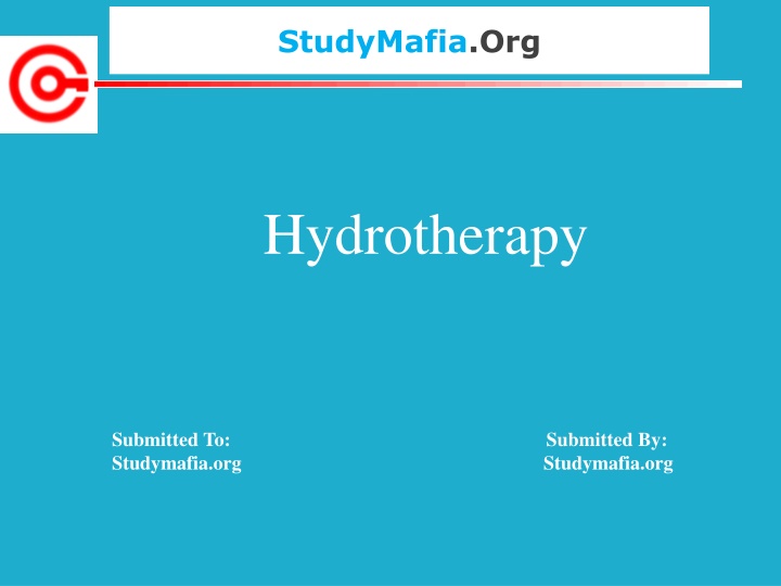 Exploring the World of Hydrotherapy: Benefits, Types, and More