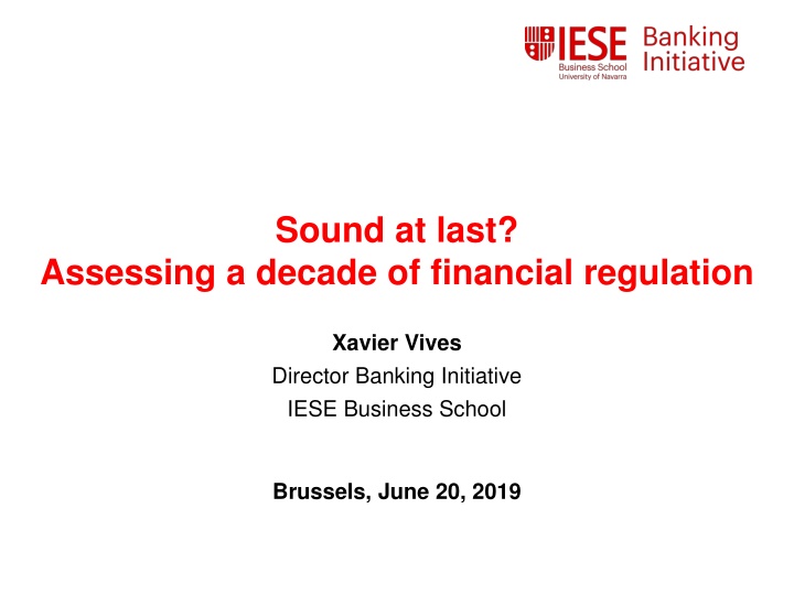 Reflections on Financial Regulation Over the Past Decade