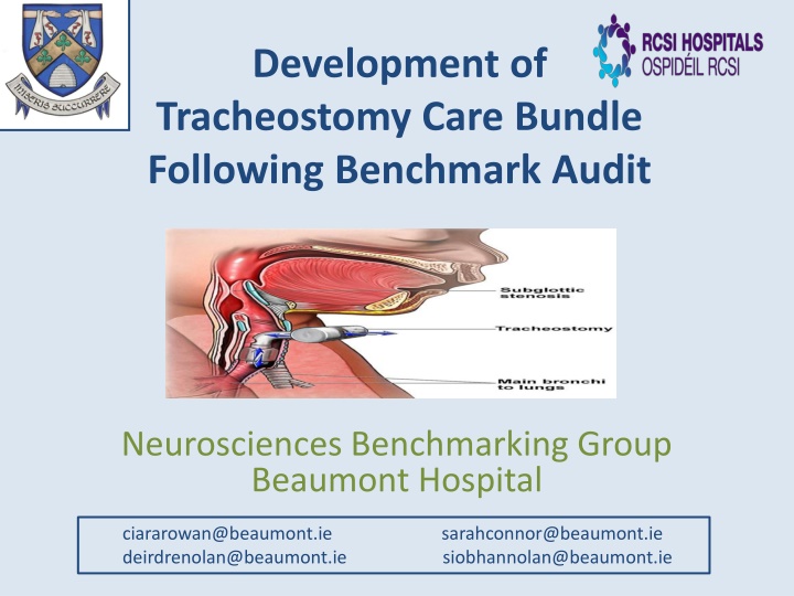 Development of Tracheostomy Care Bundle: Enhancing Patient Care at Beaumont Hospital
