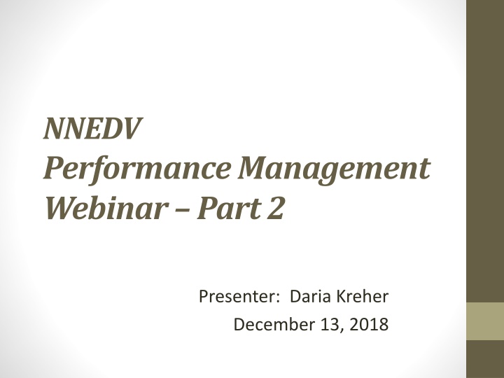Effective Performance Management Strategies and Employee Development