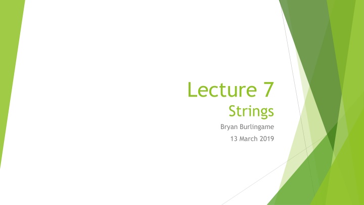 Strings in Python Programming
