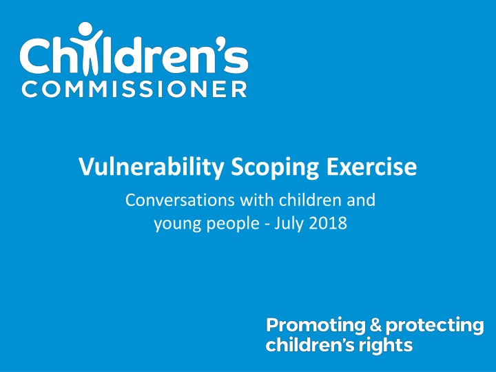 Children and Young People's Views on Vulnerability and Language
