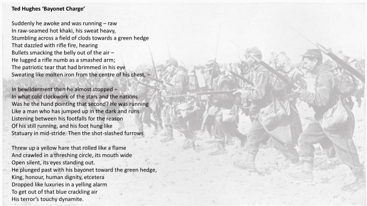Analysis of Ted Hughes' Poem 