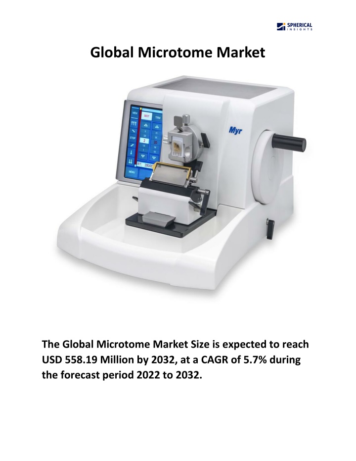 global microtome market n.w