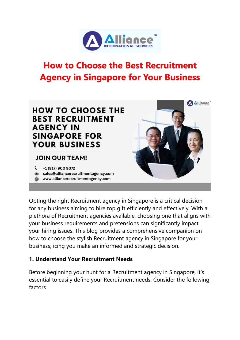 how to choose the best recruitment agency l.w