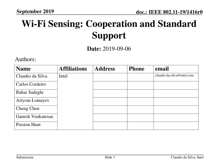 Exploring Wi-Fi Sensing for Motion Detection and Beyond