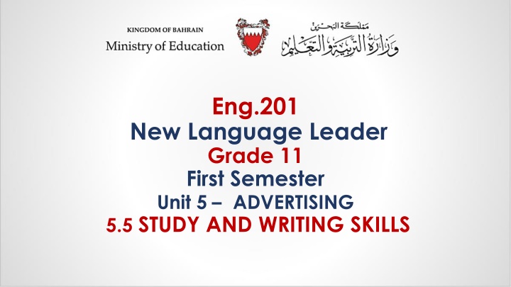 Writing Skills for Opinion-led Essays in English Language Learning