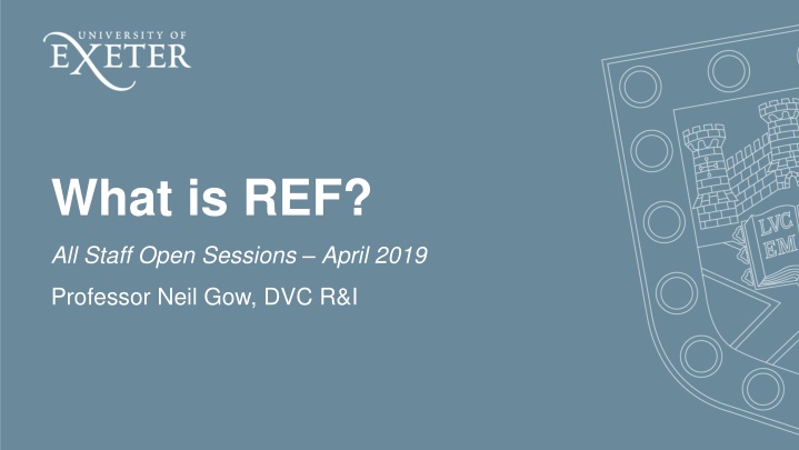 REF (Research Excellence Framework) for UK Universities