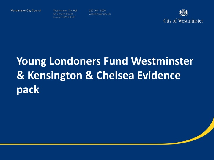 Youth Statistics for Westminster & Kensington-Chelsea