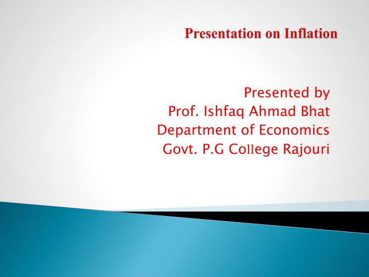 Different Types of Inflation and Their Impacts