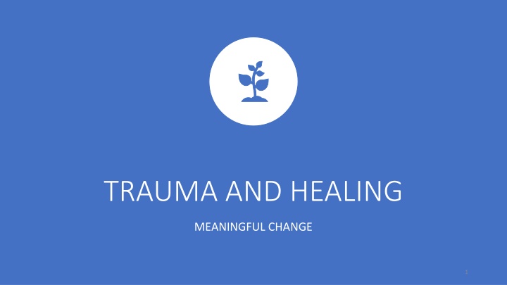 Exploring Trauma, Healing, and Indigenous Perspectives