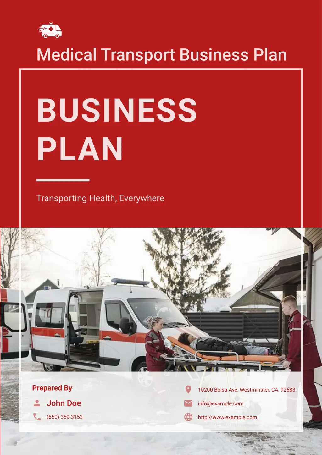 medical transport business plan n.