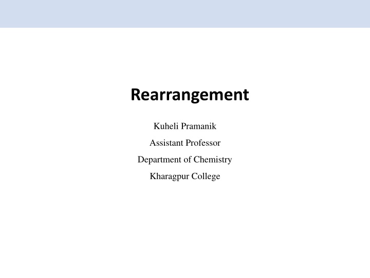 Benzidine Rearrangement: Mechanism and Substituent Effects