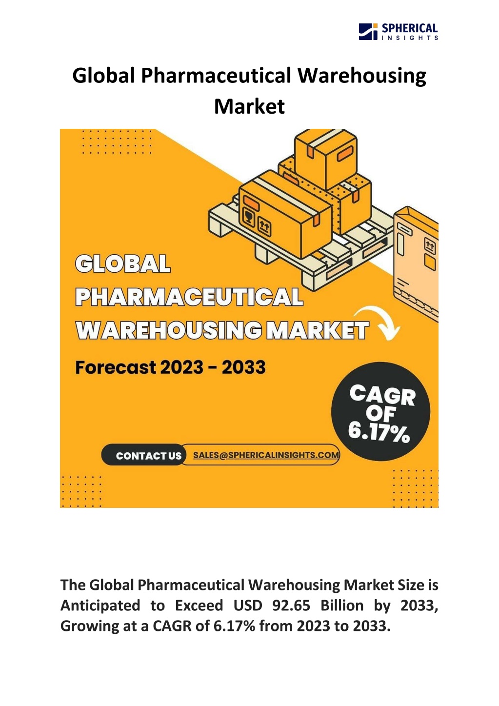 global pharmaceutical warehousing market l.w