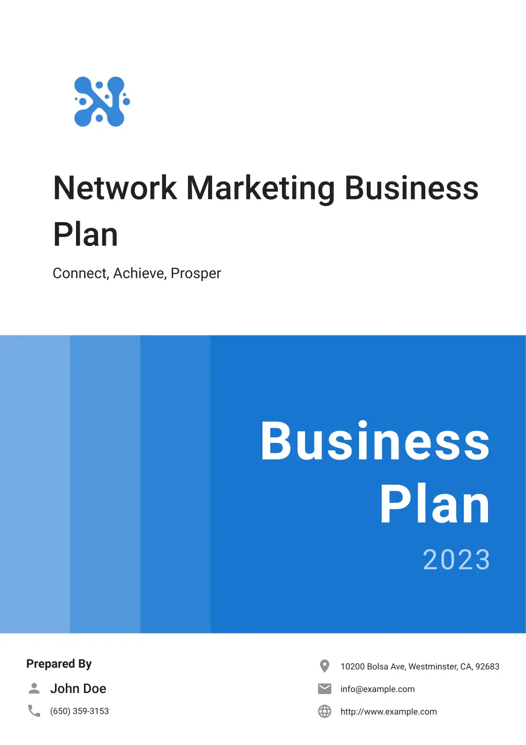 network marketing business plan n.