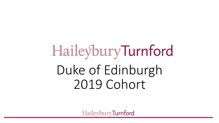 The Duke of Edinburgh Award Program