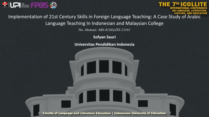 Implementation of 21st Century Skills in Foreign Language Teaching: A Case Study
