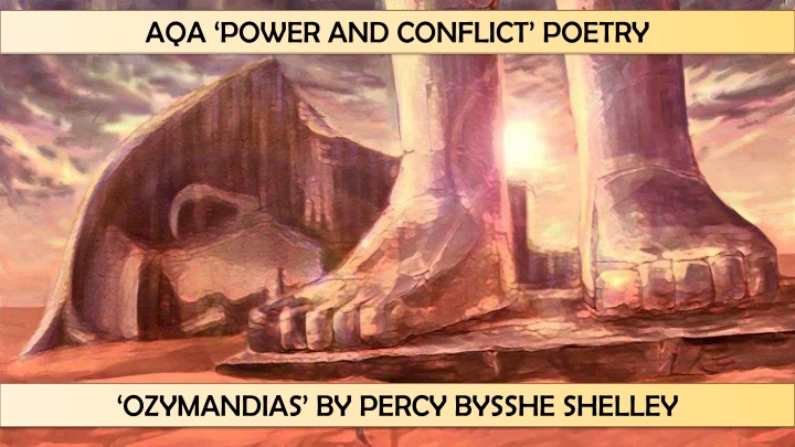 Percy Bysshe Shelley's 