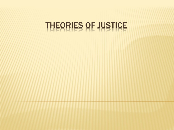 Theories of Justice and Rawls' Principles Explained