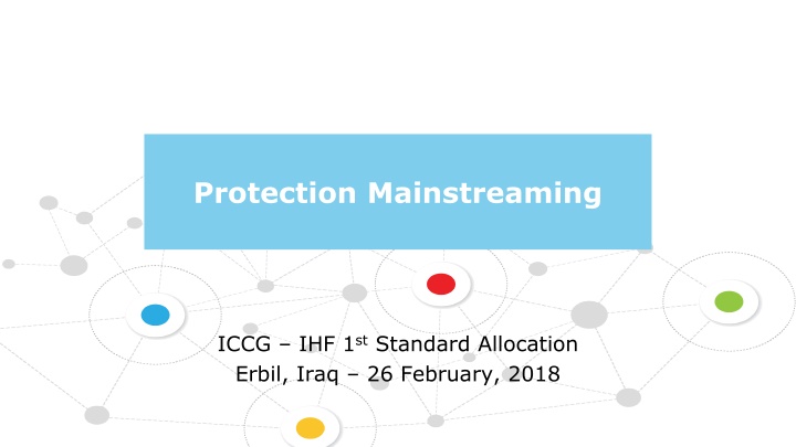 Protection Mainstreaming in Humanitarian Aid