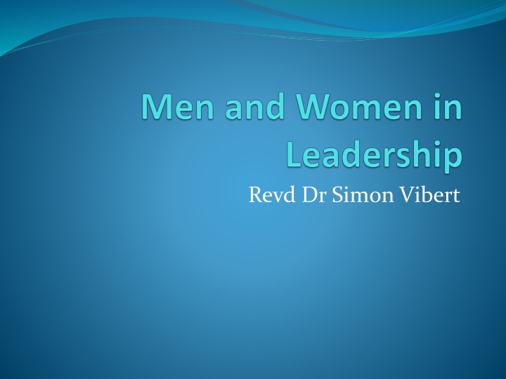 Examination of Biblical Perspectives on Gender Roles in Ministry