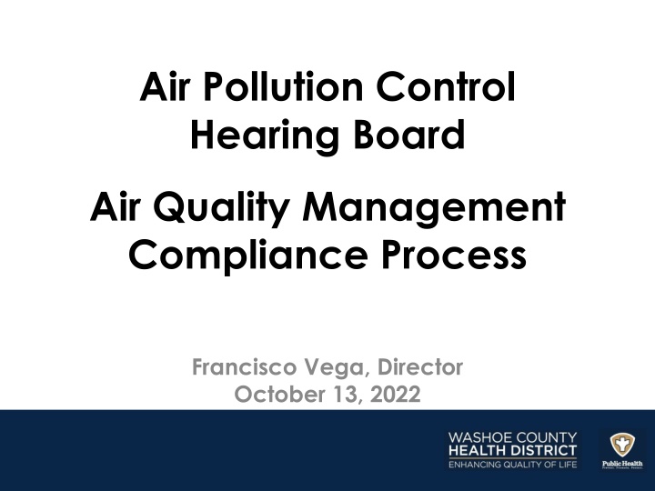 Air Quality Management Division Overview
