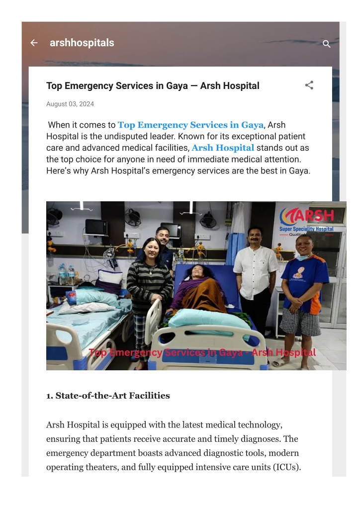 arshhospitals n.w