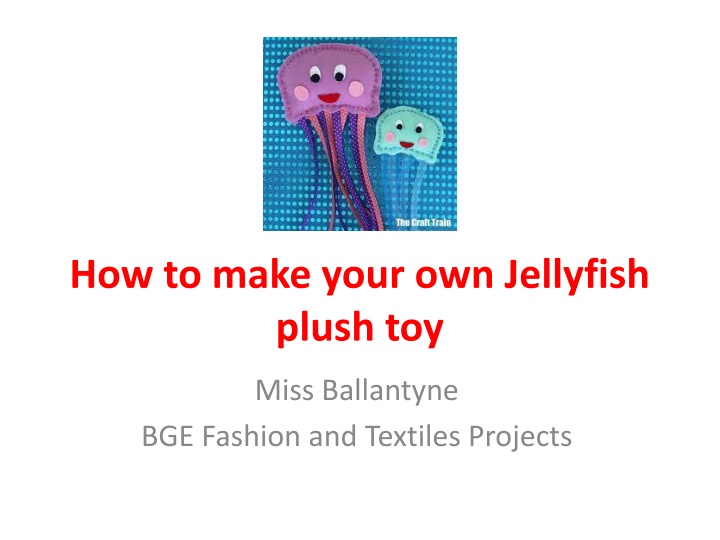 DIY Jellyfish Plush Toy: Step-by-Step Guide