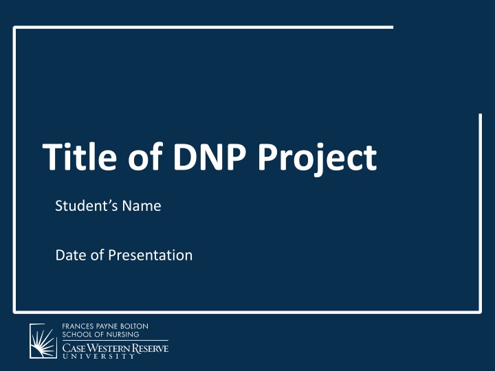 Comprehensive Analysis of a Doctor of Nursing Practice Project