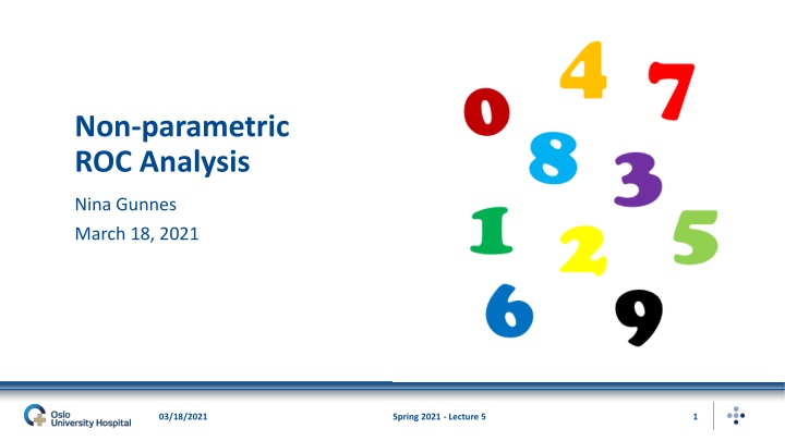 Non-Parametric ROC Analysis in Diagnostic Testing