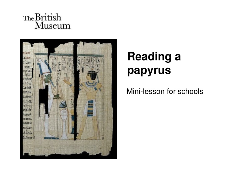Uncovering Ancient Egyptian Papyrus: Insights into Writing and Life