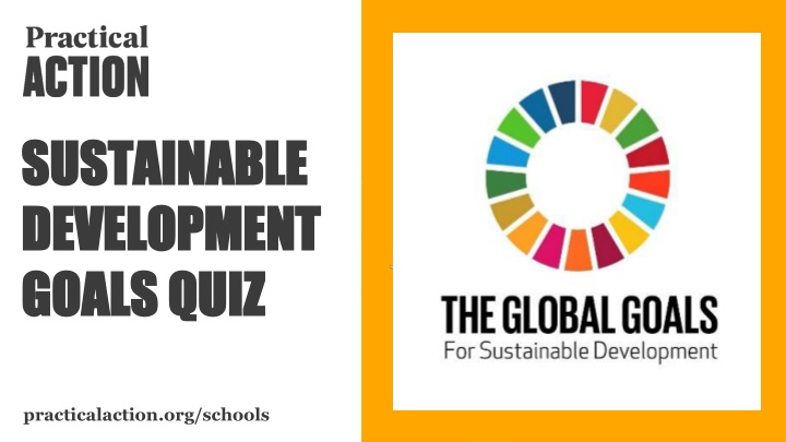 Sustainable Development Goals Quiz - Test Your Knowledge on Global Goals