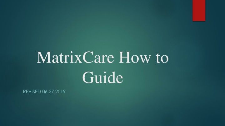Step-by-Step Guide: Using MatrixCare Mobile for Caregivers