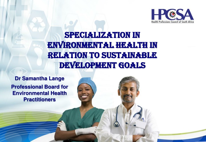Specialization in Environmental Health for Sustainable Development Goals