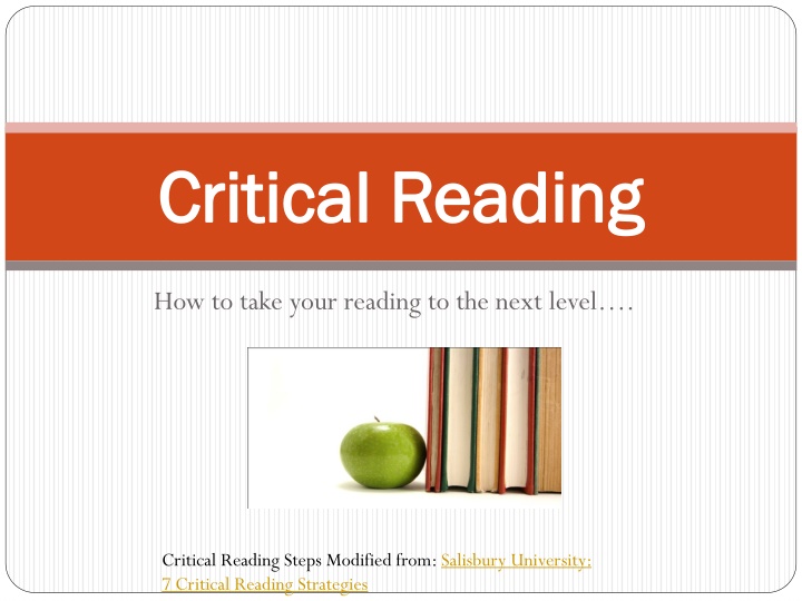 Unlocking Critical Reading Skills: Strategies and Techniques