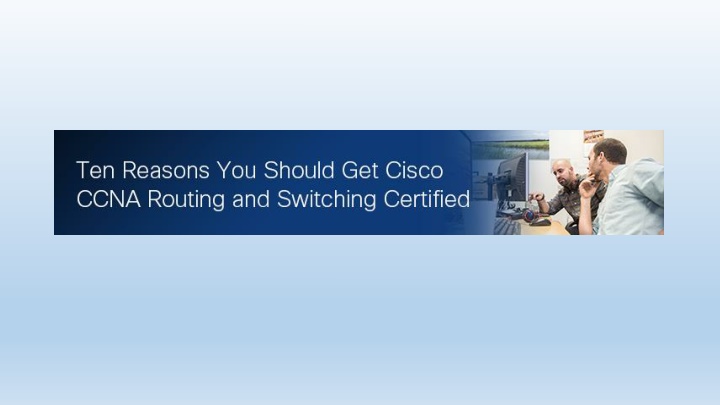 Benefits of Cisco Certification in Networking Careers
