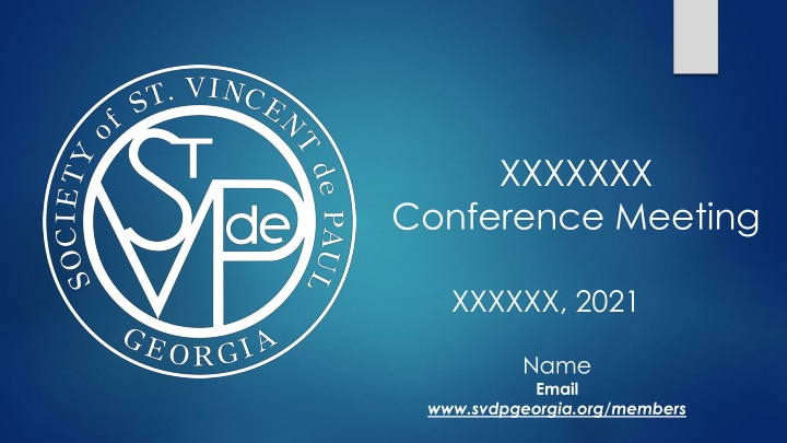 St. Vincent de Paul Georgia Districts and Conferences Overview