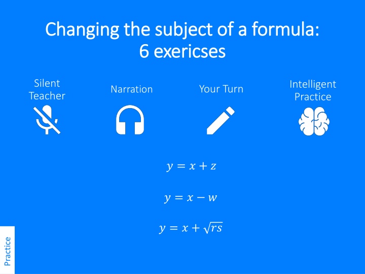 Mastering Formula Manipulation: Practical Examples and Exercises