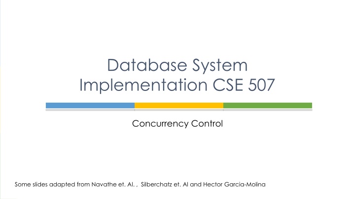 Lock-Based Protocols in Database Concurrency Control