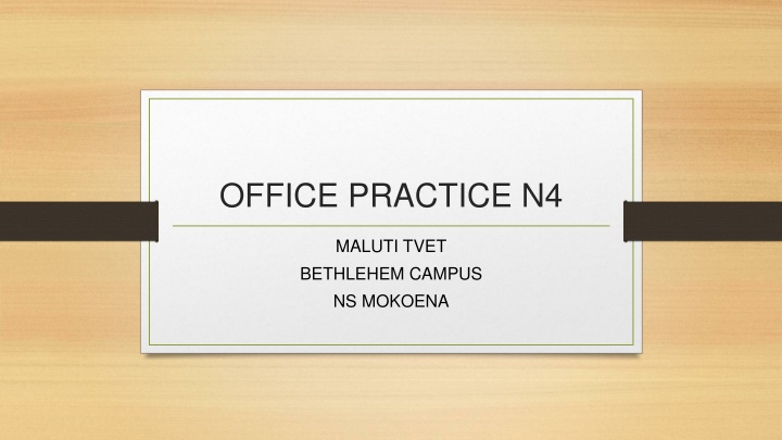 Efficient Office Document Management Practices