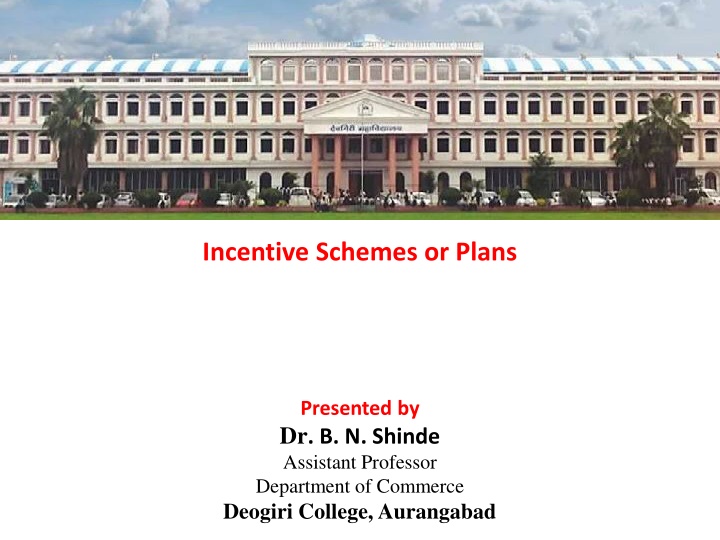 Analysis of Taylor's Differential Piece Rate System in Incentive Schemes